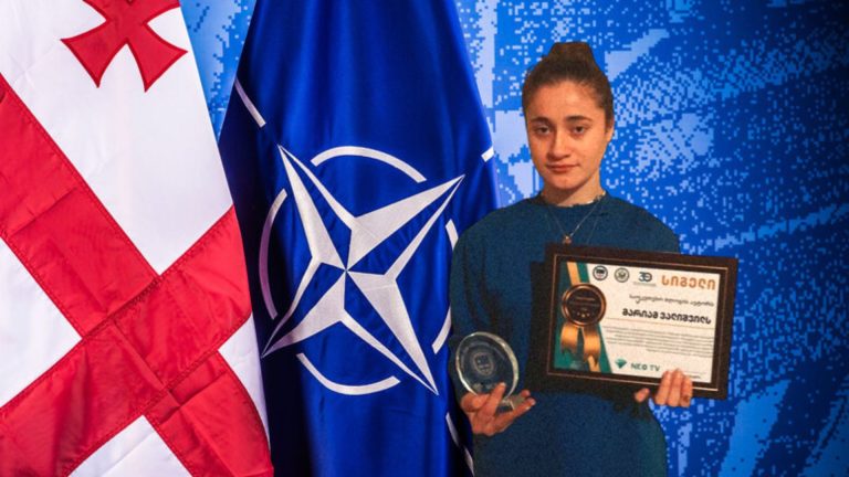 “NATO – ს ელჩი საოკუპაციო ხაზიდან” მარიამ ვალიშვილი გახდა, სტაჟირებას ის NEO TV – ში გაივლის
