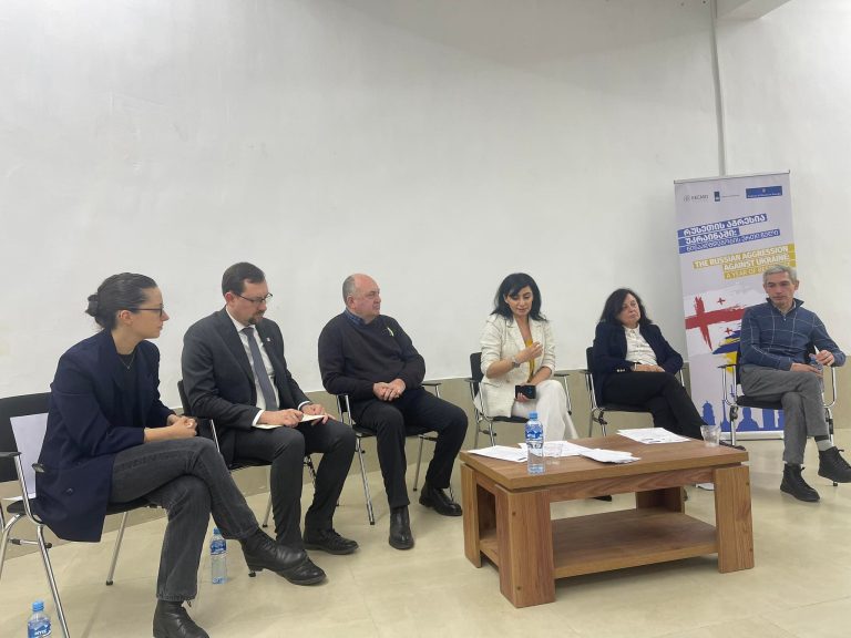 “წინააღმდეგობის ერთი წელი” – უკრაინაში რუსეთის შეჭრის შედეგები გორში შეაჯამეს