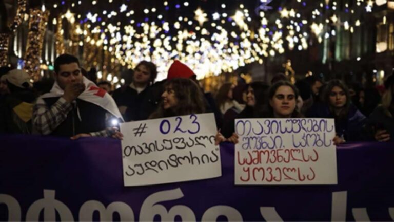 “გაიღვიძეთ, ქვეყანას ვკარგავთ” – სტუდენტების ხმა”თავისუფალი აუდიტორიიდან”