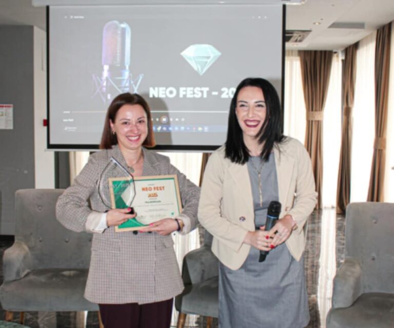 NEO FEST – 2025 ჯილდო ლიკა თოთლაძეს გადაეცა
