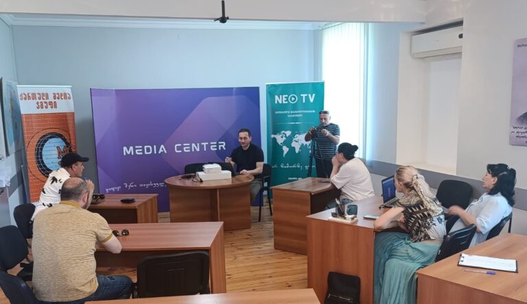 NEO TV – მ გორში მედიაცენტრი გახსნა, რომელიც დისკუსიებს უმასპინძლებს